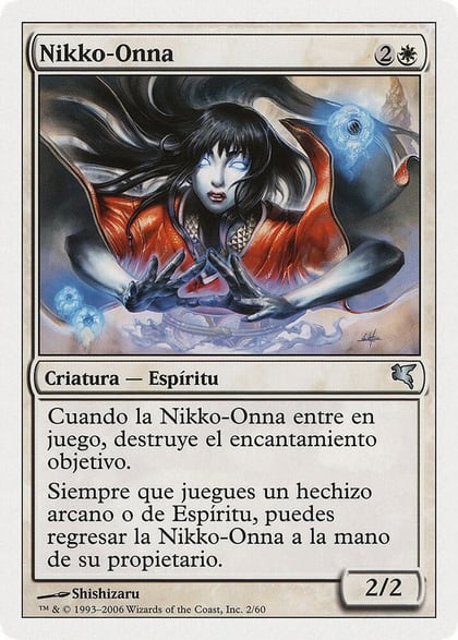 Nikko-Onna (Spanish) - "Nikko-Onna", Magic Encyclopedia 2005 (Salvat/Hachette) C2