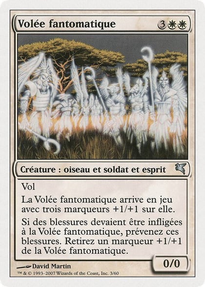 Phantom Flock (French) - "Volée fantomatique" (C3), Magic Encyclopedia 2005 (Salvat/Hachette) C3