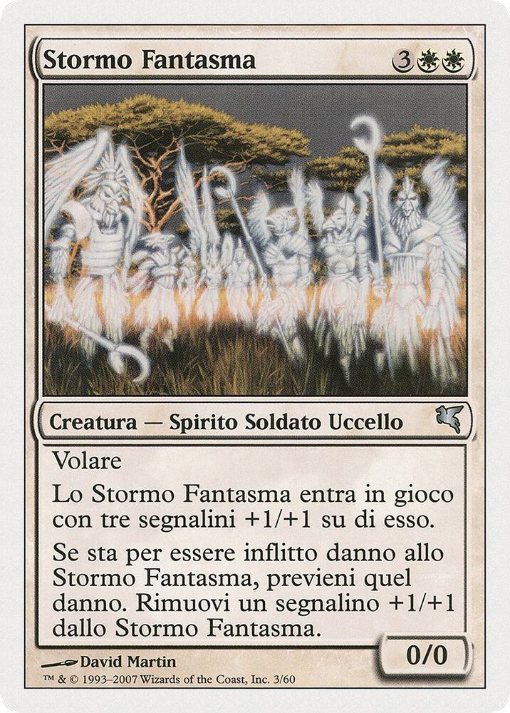 Phantom Flock (Italian) - "Stormo Fantasma" (C3), Magic Encyclopedia 2005 (Salvat/Hachette) C3