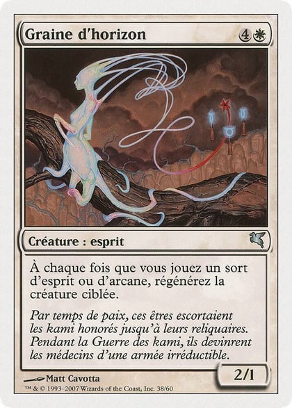 Horizon Seed (French) - "Graine d'horizon", Magic Encyclopedia 2005 (Salvat/Hachette) C38