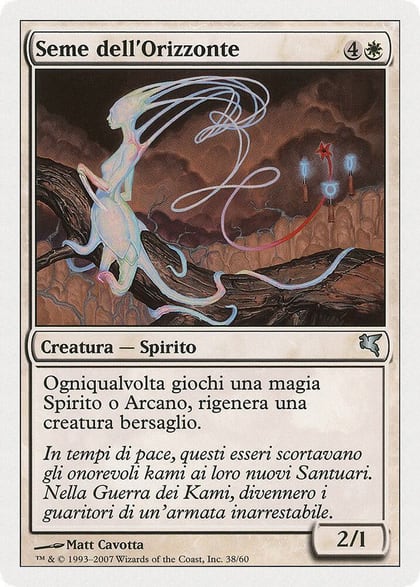 Horizon Seed (Italian) - "Seme dell'Orizzonte", Magic Encyclopedia 2005 (Salvat/Hachette) C38