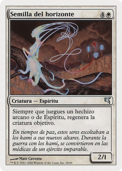 Horizon Seed (Spanish) - "Semilla del horizonte", Magic Encyclopedia 2005 (Salvat/Hachette) C38