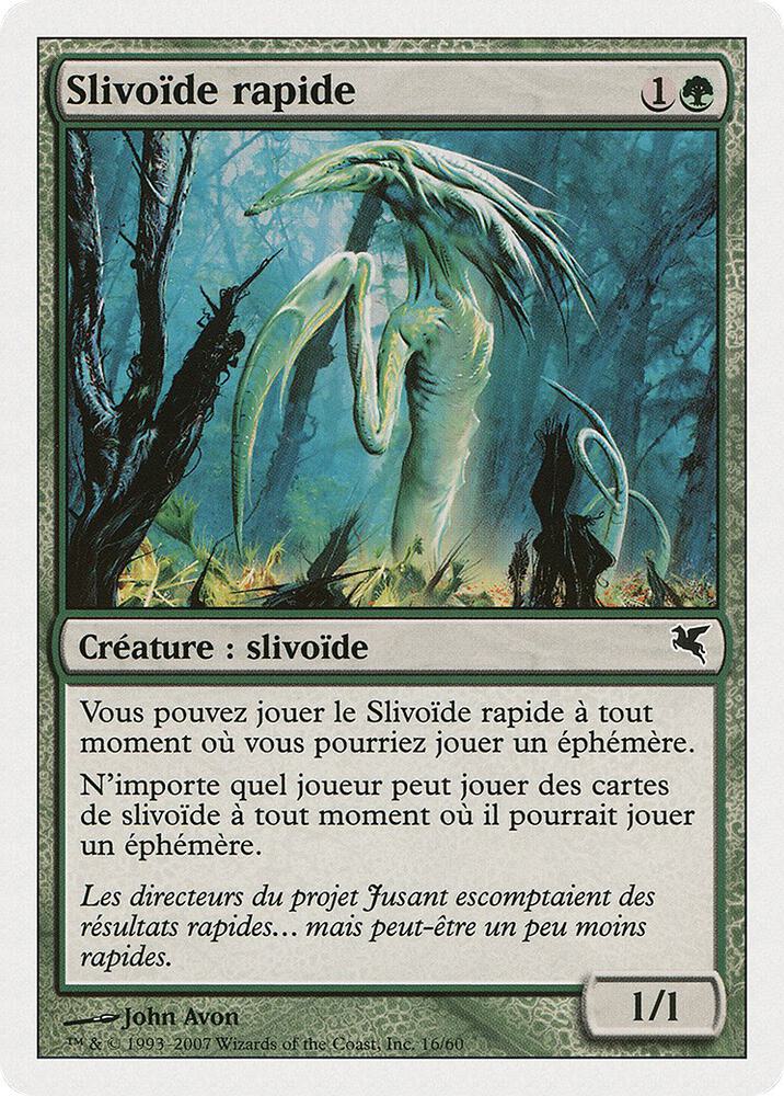 Quick Sliver (French) - "Slivoïde rapide", Magic Encyclopedia 2005 (Salvat/Hachette) D16