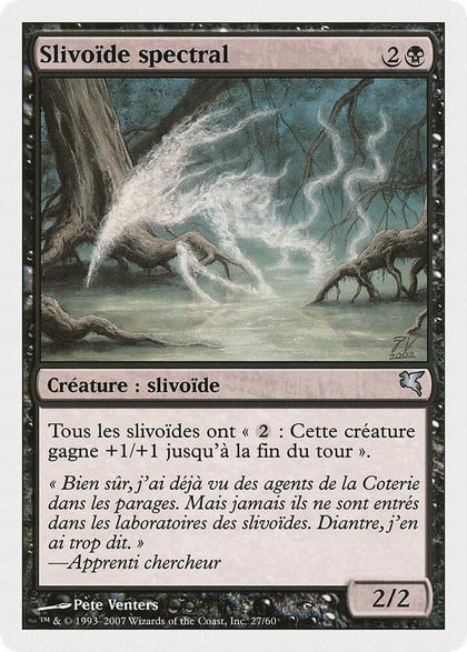 Spectral Sliver (French) - "Slivoïde spectral", Magic Encyclopedia 2005 (Salvat/Hachette) D27