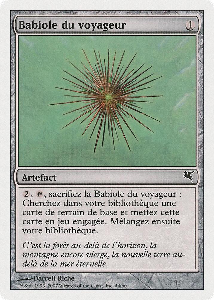 Wayfarer's Bauble (French) - "Babiole du voyageur" (D44), Magic Encyclopedia 2005 (Salvat/Hachette) D44