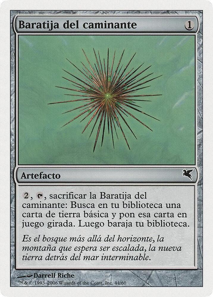 Wayfarer's Bauble (Spanish) - "Baratija del caminante" (D44), Magic Encyclopedia 2005 (Salvat/Hachette) D44