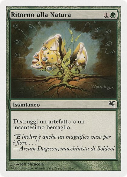 Naturalize (Italian) - "Ritorno alla Natura", Magic Encyclopedia 2005 (Salvat/Hachette) D55