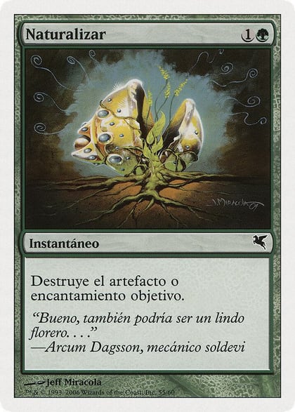 Naturalize (Spanish) - "Naturalizar", Magic Encyclopedia 2005 (Salvat/Hachette) D55