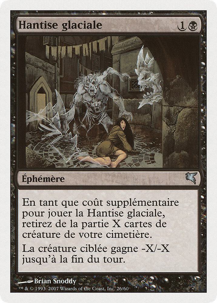 Chill Haunting (French) - "Hantise glaciale", Magic Encyclopedia 2005 (Salvat/Hachette) E26