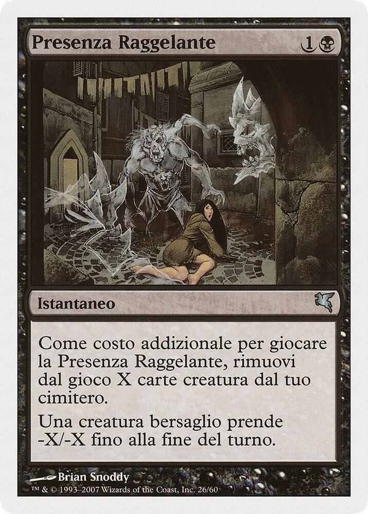 Chill Haunting (Italian) - "Presenza Raggelante", Magic Encyclopedia 2005 (Salvat/Hachette) E26