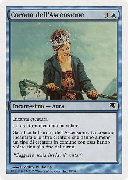 Crown of Ascension (Italian) - "Corona dell'Ascensione", Magic Encyclopedia 2005 (Salvat/Hachette) E28