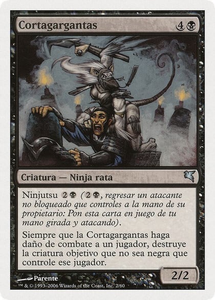Throat Slitter (Spanish) - "Cortagargantas", Magic Encyclopedia 2005 (Salvat/Hachette) E2