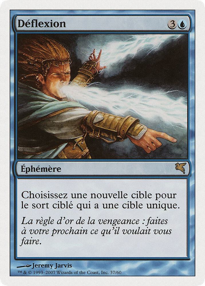 Deflection (French) - "Déflexion", Magic Encyclopedia 2005 (Salvat/Hachette) E37