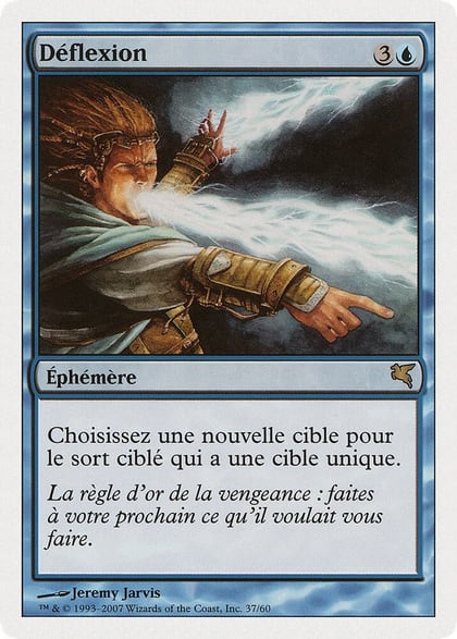 Deflection (French) - "Déflexion", Magic Encyclopedia 2005 (Salvat/Hachette) E37