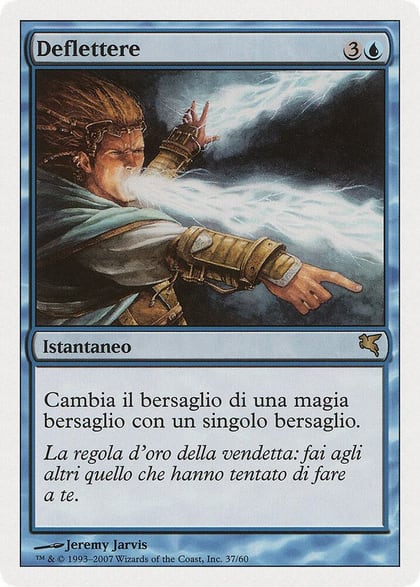 Deflection (Italian) - "Deflettere", Magic Encyclopedia 2005 (Salvat/Hachette) E37