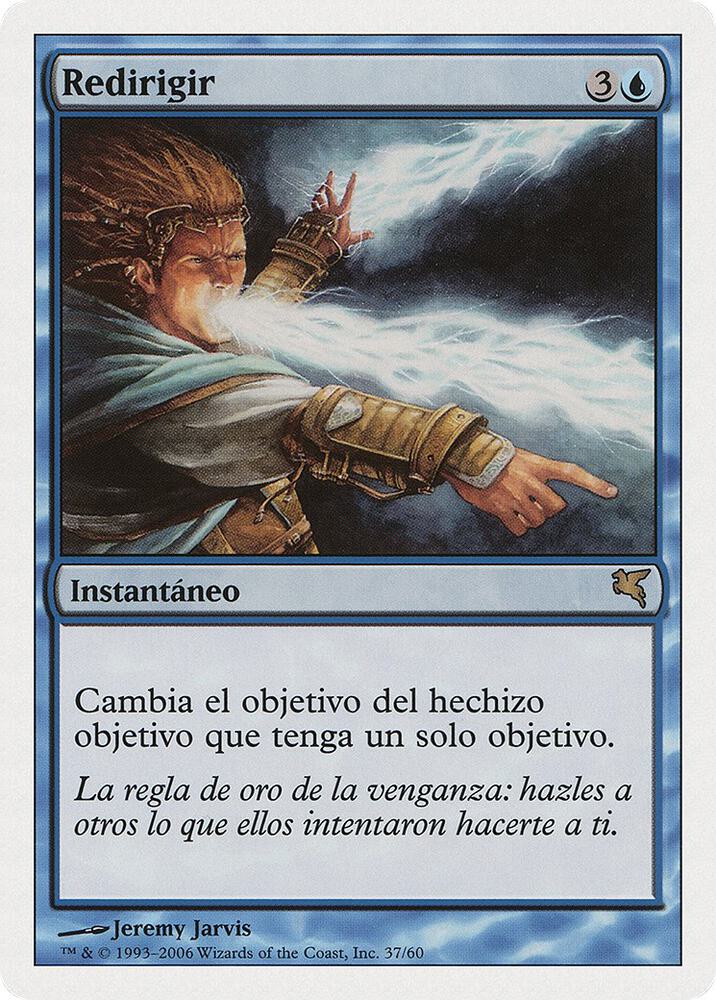 Deflection (Spanish) - "Redirigir", Magic Encyclopedia 2005 (Salvat/Hachette) E37