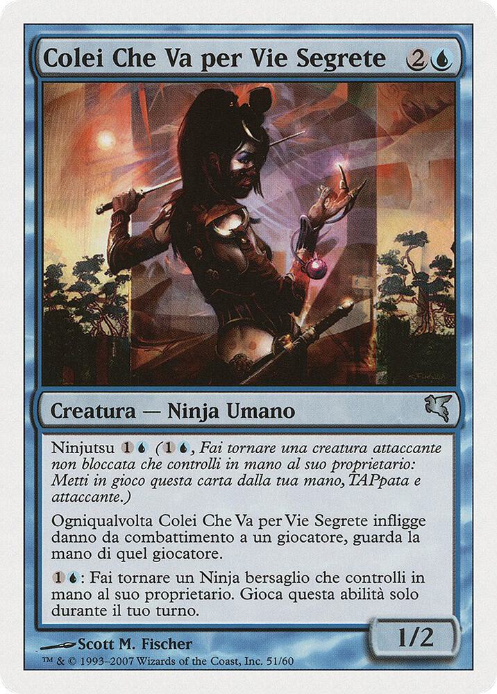 Walker of Secret Ways (Italian) - "Colei Che Va per Vie Segrete", Magic Encyclopedia 2005 (Salvat/Hachette) E51