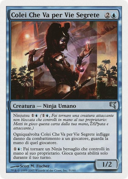 Walker of Secret Ways (Italian) - "Colei Che Va per Vie Segrete", Magic Encyclopedia 2005 (Salvat/Hachette) E51