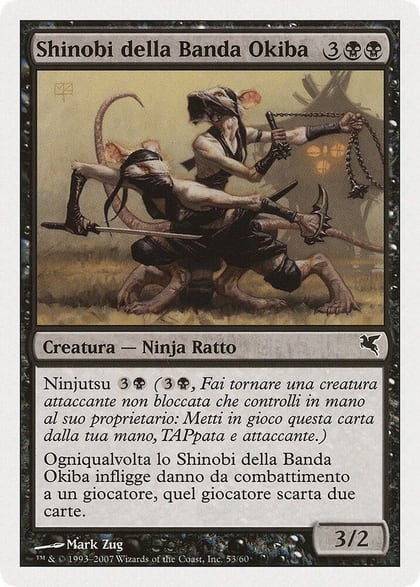 Okiba-Gang Shinobi (Italian) - "Shinobi della Banda Okiba", Magic Encyclopedia 2005 (Salvat/Hachette) E53