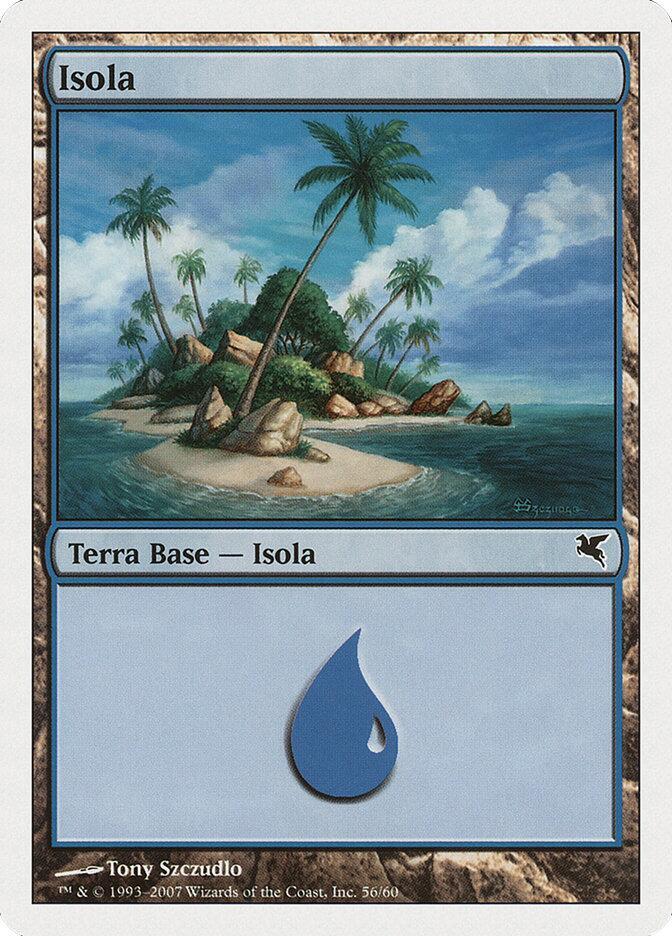 Island (Italian) - "Isola" (E56), Magic Encyclopedia 2005 (Salvat/Hachette) E56