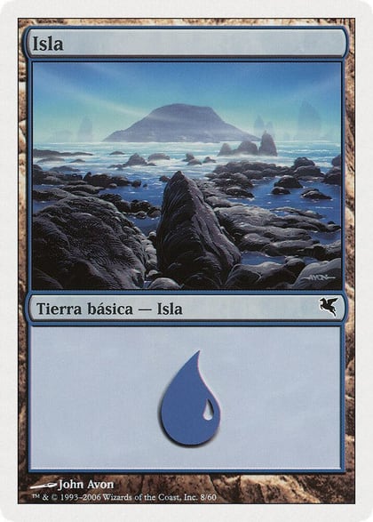Island (Spanish) - "Isla", Magic Encyclopedia 2005 (Salvat/Hachette) E8