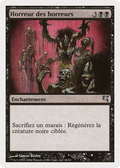 Horror of Horrors (French) - "Horreur des horreurs", Magic Encyclopedia 2005 (Salvat/Hachette) F26