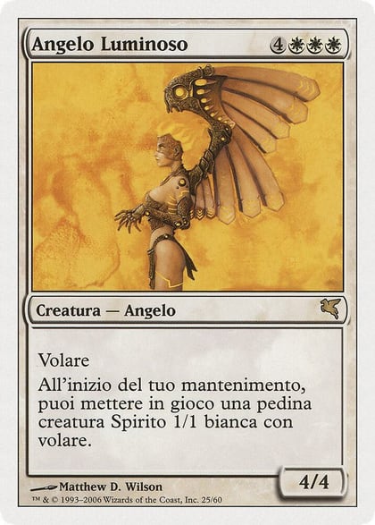 Luminous Angel (Italian) - "Angelo Luminoso", Magic Encyclopedia 2005 (Salvat/Hachette) G25