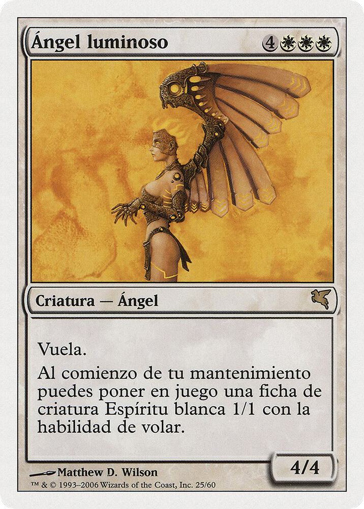 Luminous Angel (Spanish) - "Ángel luminoso", Magic Encyclopedia 2005 (Salvat/Hachette) G25
