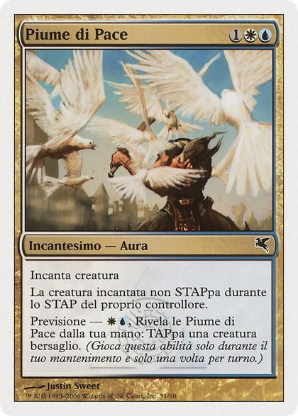 Plumes of Peace (Italian) - "Piume di Pace", Magic Encyclopedia 2005 (Salvat/Hachette) G31