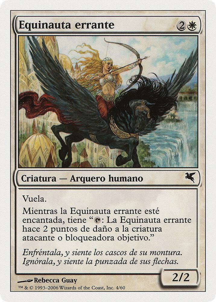 Freewind Equenaut (Spanish) - "Equinauta errante", Magic Encyclopedia 2005 (Salvat/Hachette) G4