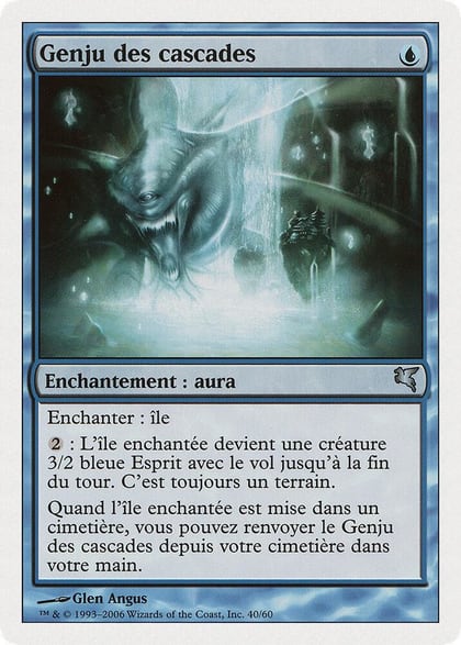 Genju of the Falls (French) - "Genju des cascades", Magic Encyclopedia 2005 (Salvat/Hachette) G40