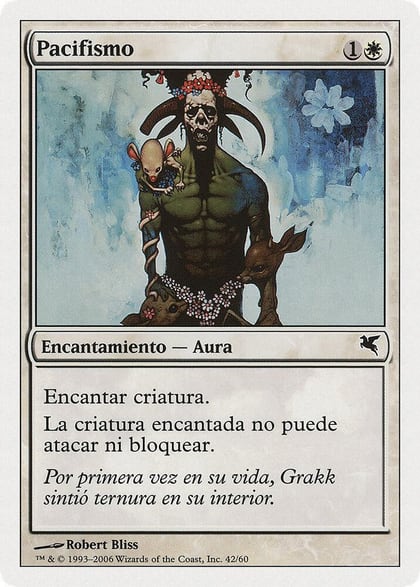 Pacifism (Spanish) - "Pacifismo", Magic Encyclopedia 2005 (Salvat/Hachette) G42