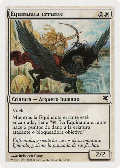 Freewind Equenaut (Spanish) - "Equinauta errante", Magic Encyclopedia 2005 (Salvat/Hachette) G4