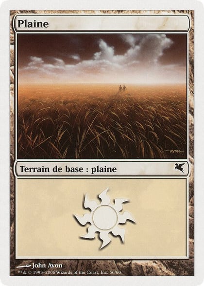 Plains (French) - "Plaine" (G56), Magic Encyclopedia 2005 (Salvat/Hachette) G56