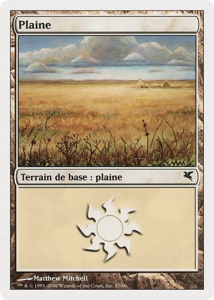 Plains (French) - "Plaine" (G57), Magic Encyclopedia 2005 (Salvat/Hachette) G57