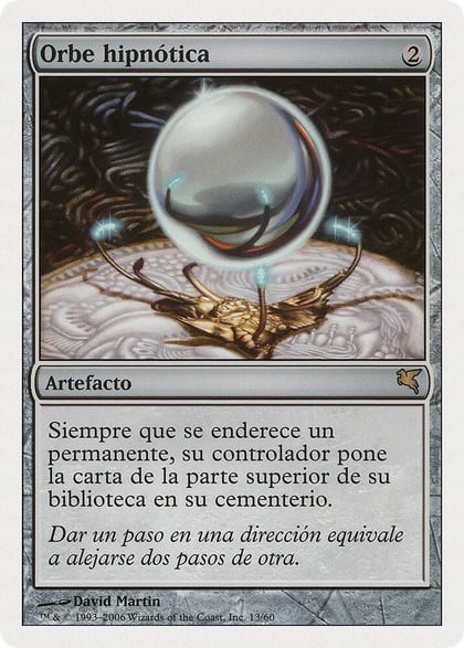 Mesmeric Orb (Spanish) - "Orbe hipnótica", Magic Encyclopedia 2005 (Salvat/Hachette) H13