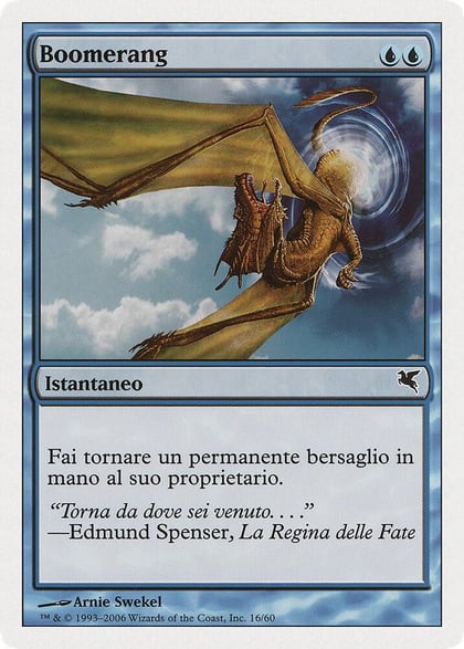 Boomerang (Italian), Magic Encyclopedia 2005 (Salvat/Hachette) H16