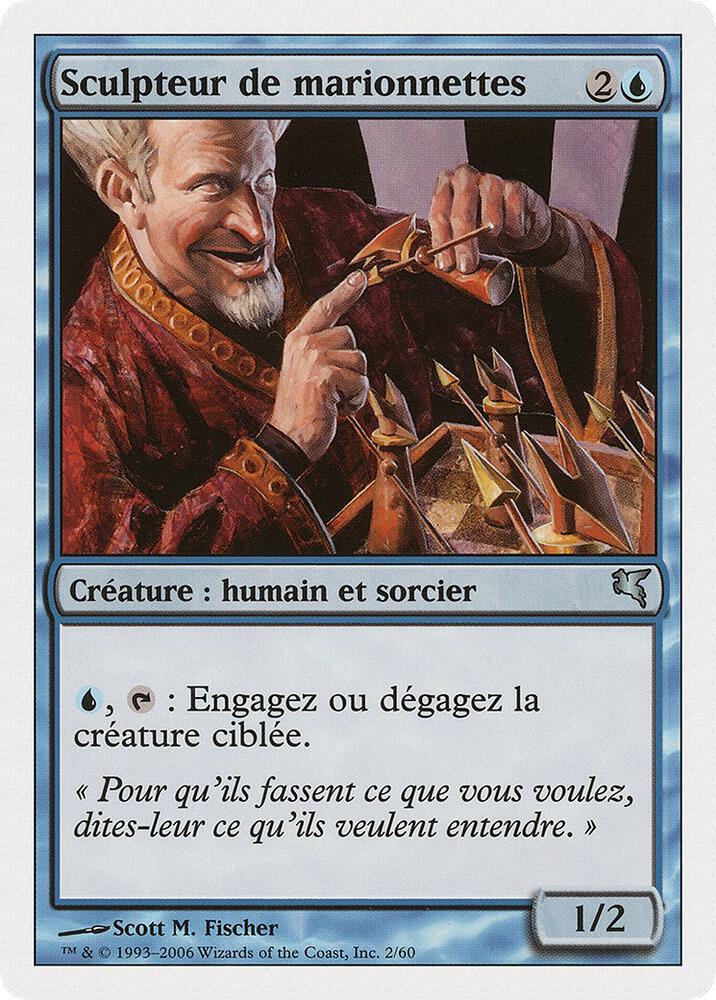 Puppeteer (French) - "Sculpteur de marionnettes", Magic Encyclopedia 2005 (Salvat/Hachette) H2