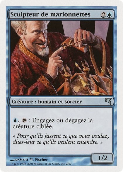 Puppeteer (French) - "Sculpteur de marionnettes", Magic Encyclopedia 2005 (Salvat/Hachette) H2