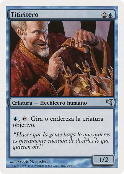 Puppeteer (Spanish) - "Titiritero", Magic Encyclopedia 2005 (Salvat/Hachette) H2