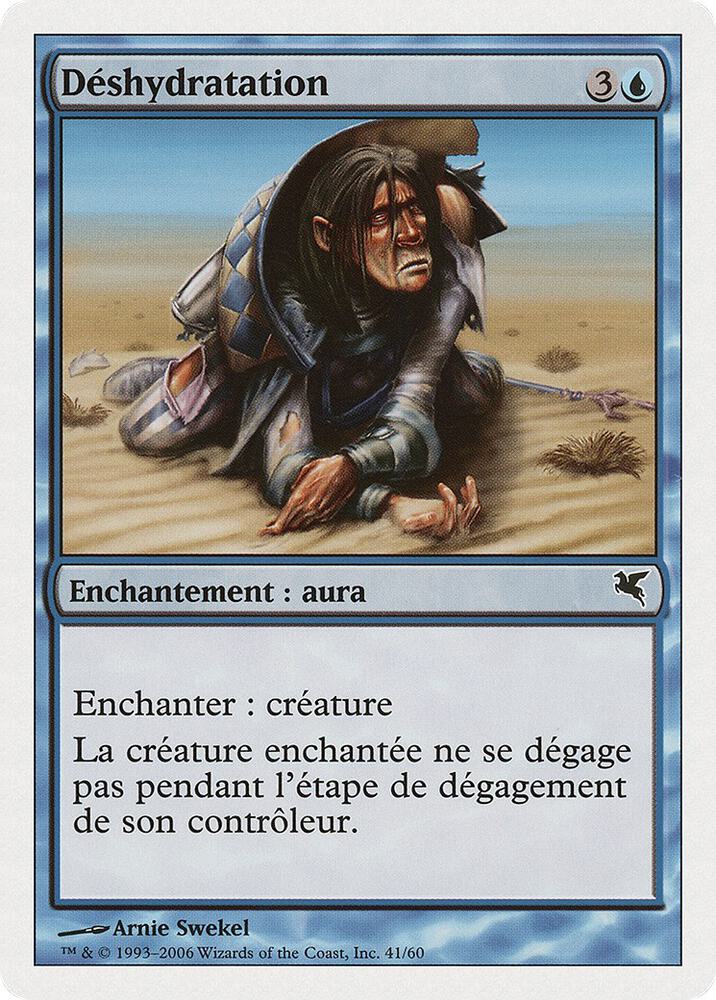 Dehydration (French) - "Déshydratation", Magic Encyclopedia 2005 (Salvat/Hachette) H41