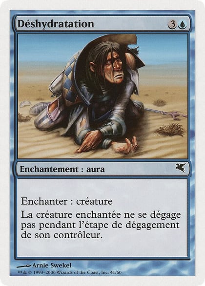 Dehydration (French) - "Déshydratation", Magic Encyclopedia 2005 (Salvat/Hachette) H41
