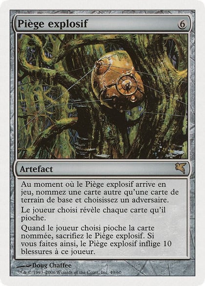 Booby Trap (French) - "Piège explosif", Magic Encyclopedia 2005 (Salvat/Hachette) H49