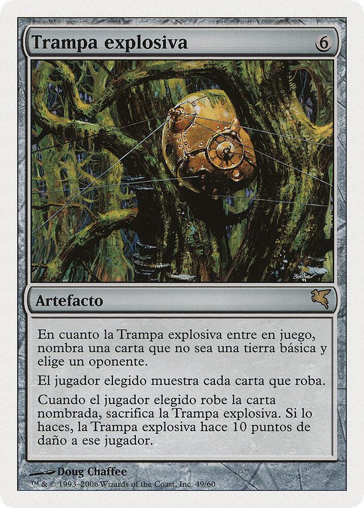 Booby Trap (Spanish) - "Trampa explosiva", Magic Encyclopedia 2005 (Salvat/Hachette) H49