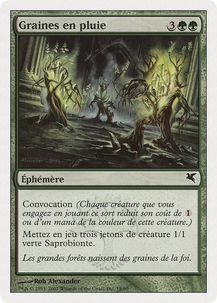 Scatter the Seeds (French) - "Graines en pluie", Magic Encyclopedia 2005 (Salvat/Hachette) J18