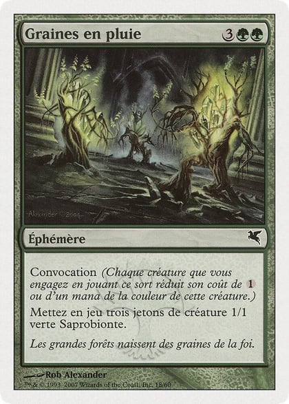 Scatter the Seeds (French) - "Graines en pluie", Magic Encyclopedia 2005 (Salvat/Hachette) J18