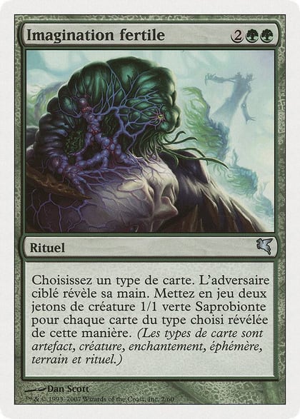 Fertile Imagination (French) - "Imagination fertile" (J2), Magic Encyclopedia 2005 (Salvat/Hachette) J2
