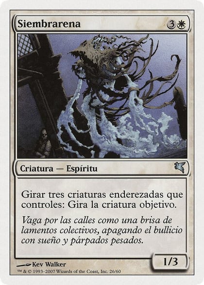 Sandsower (Spanish) - "Siembrarena" (J26), Magic Encyclopedia 2005 (Salvat/Hachette) J26