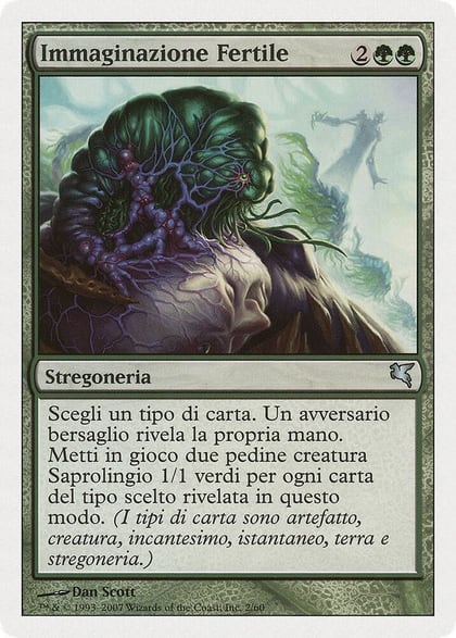 Fertile Imagination (Italian) - "Immaginazione Fertile" (J2), Magic Encyclopedia 2005 (Salvat/Hachette) J2