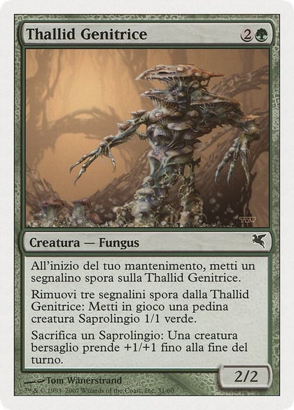 Thallid Germinator (Italian) - "Thallid Genitrice" (J31), Magic Encyclopedia 2005 (Salvat/Hachette) J31